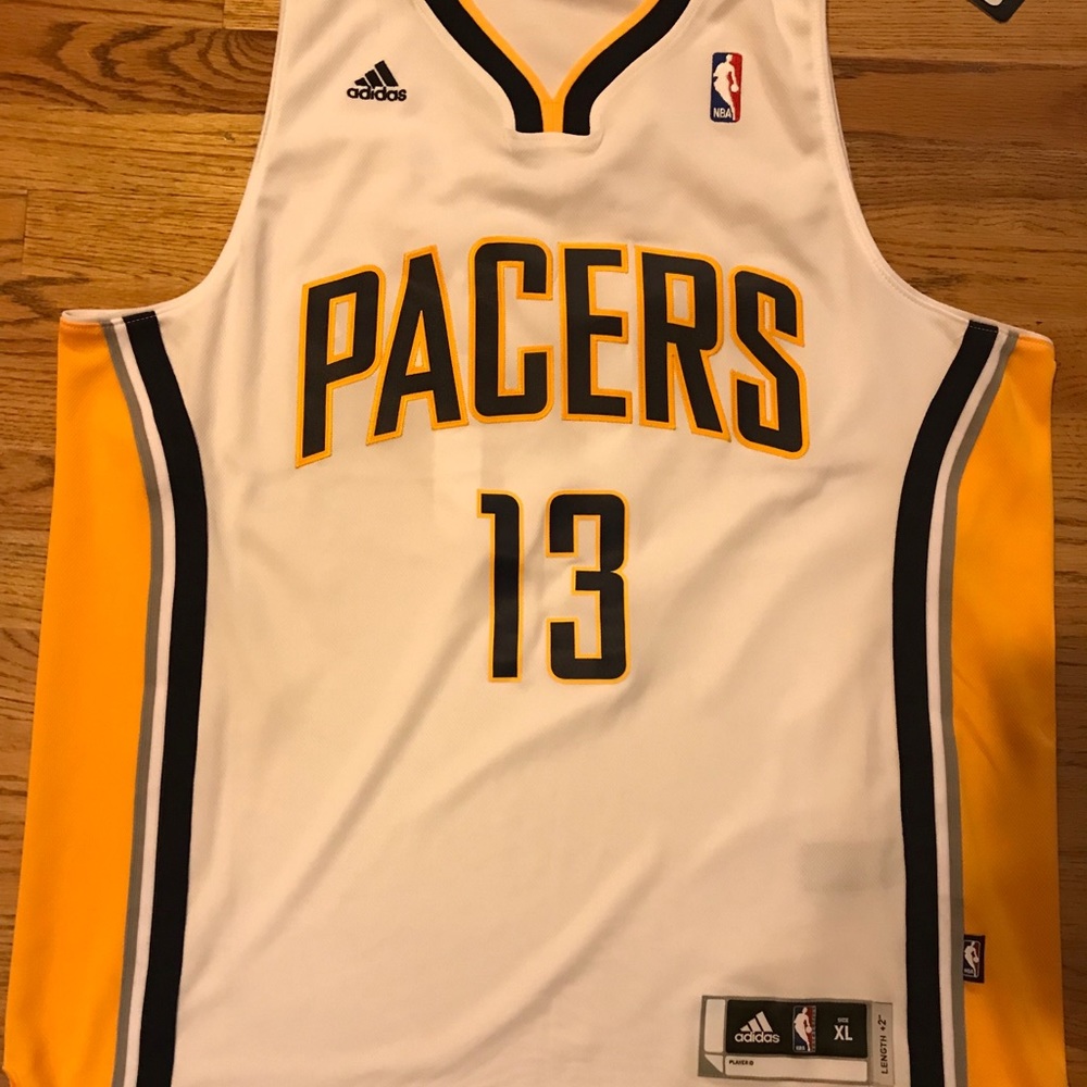 Paul George Pacers swingman BNWT size XL